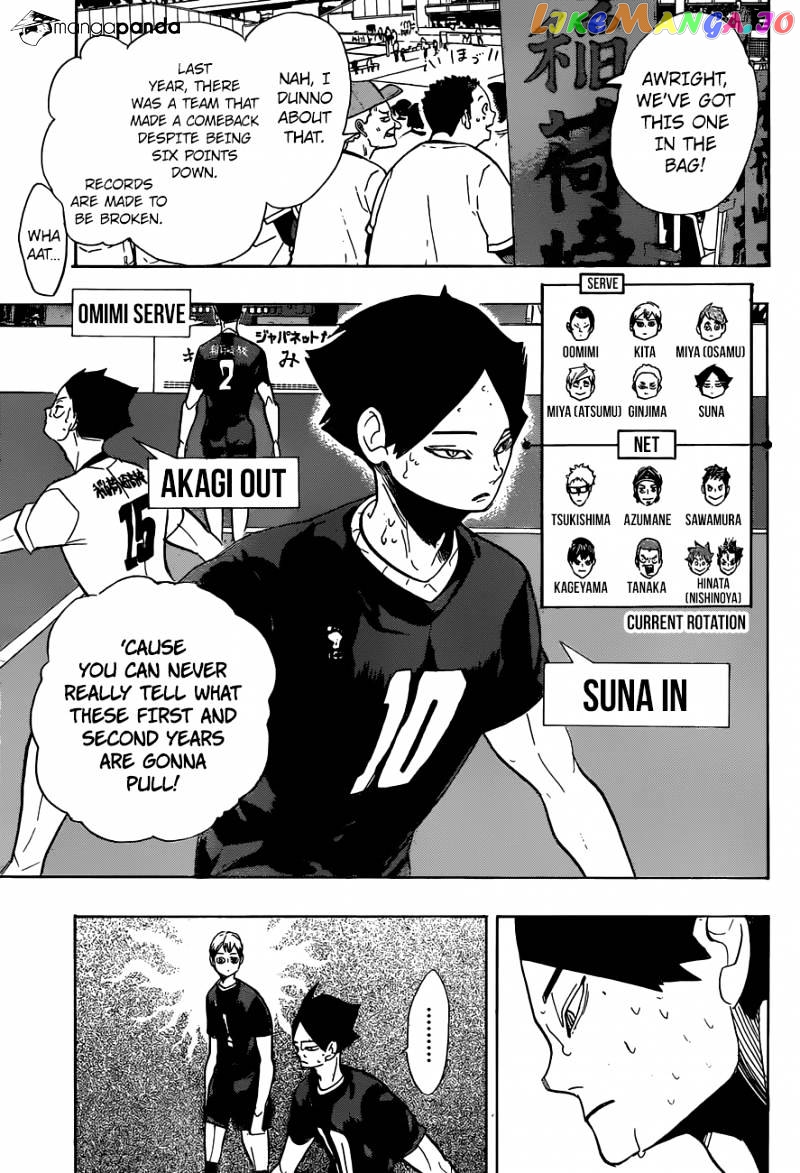 Haikyuu!!, Chapter 275 image 04